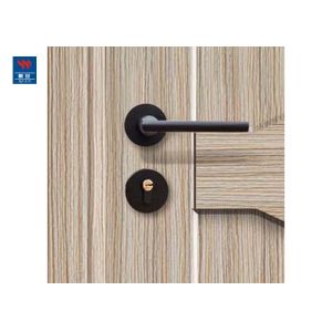 5mm Veneer Entry Wood Door Fireproof For Bedroom