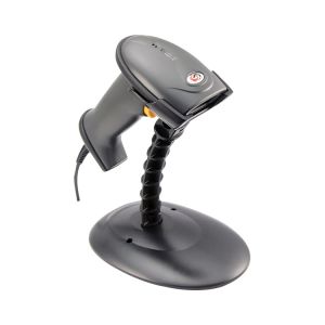 Black Stylish Design Automatic Sensing USB Laser Barcode Scanner
