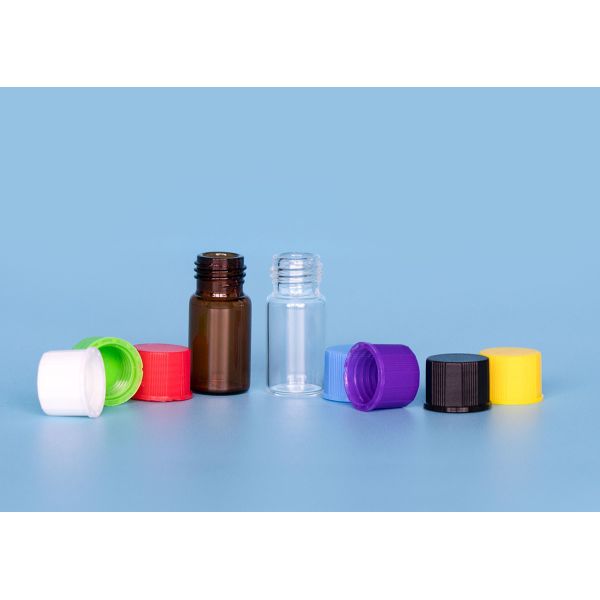 Buy 25 Dia Threaded 8 dram 11.6x32mm Glass Screw Top Vials at wholesale prices