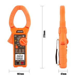 VICTOR New 6050 clamp meter AC DC 2000A with temperature digital clamp