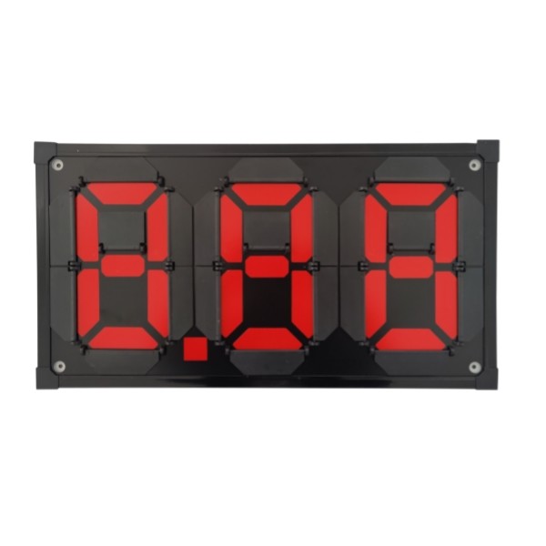 Buy Magnetic Gas Station Price Flip Signs Reflective Three Digits Flip Board at wholesale prices