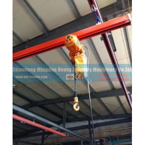 800KG Customized Light Duty Monorail KBK Modular Light Crane System for Sale