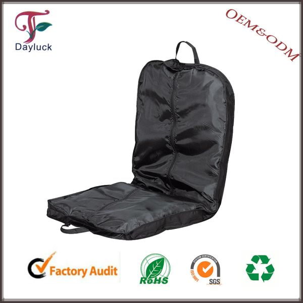 Buy Black color non woven garment bags/suit cover at wholesale prices