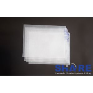 Industrial Filtration Screen Printing Fabric , Mesh Screen Fabric Thread