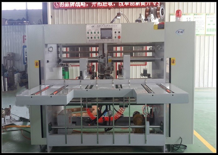 Quality Double Pieces Carton Box Stitching Machine 600nails/Min for sale