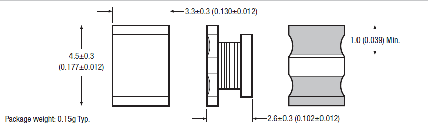 1.0μH - 2.2mH SMPS Flyback Transformer Low RDC Small Footprint 84102C