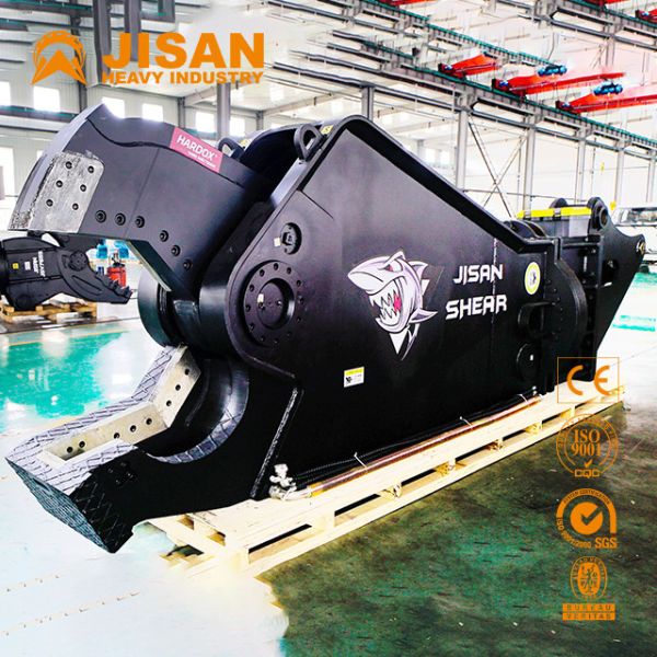 Buy 50 Ton Excavator Hydraulic Concrete Shear For Steel Structure Demolition Excavator at wholesale prices