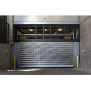 Aluminum Transparent High Speed Spiral Door Safety Efficiency