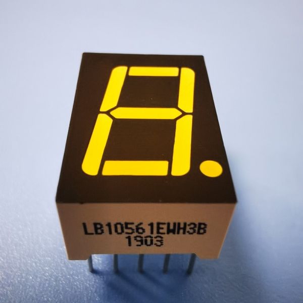 Buy White 14.2mm (0.56") 7 Segment LED Display Common Cathode for Digital Indicator at wholesale prices