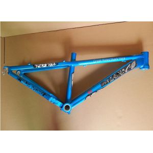 26er Dirt Jump 4x Bike Frame Red Color Aluminum Alloy 6061 Customized Painting