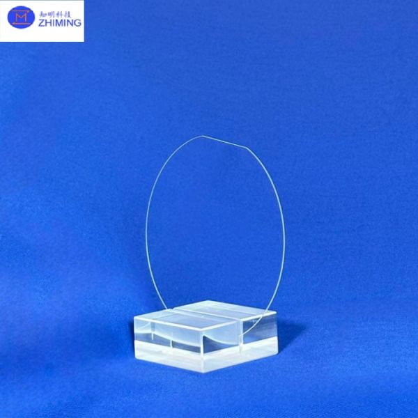 4Inch Quartz Wafer Diameter 100mm Fused Silica Wafer For Semiconductor Manufacturing