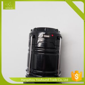 WS-5702 OEM Handle Crank Solar Charge Telescipic LED Camping Lantern