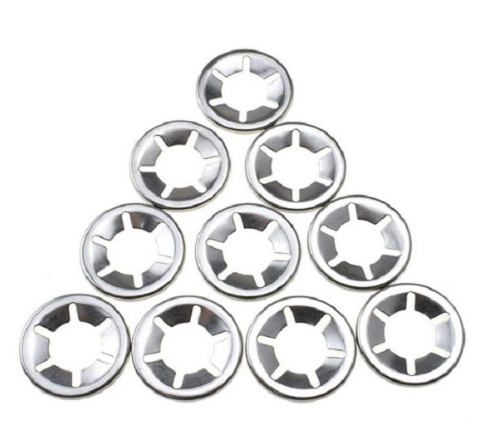 Plain Finish M12 Starlock Washer Internal Tooth Lock for Stainless Steel 304 Bearing Clamp and Carbon Steel Standard JIS M12