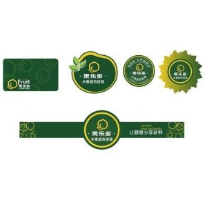 Customized Packaging Food Fruit Vegetable Label Waterproof Adhesive