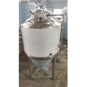 80mm Polyurethane Insulation Conical Beer Fermentation Tank for Fermenting