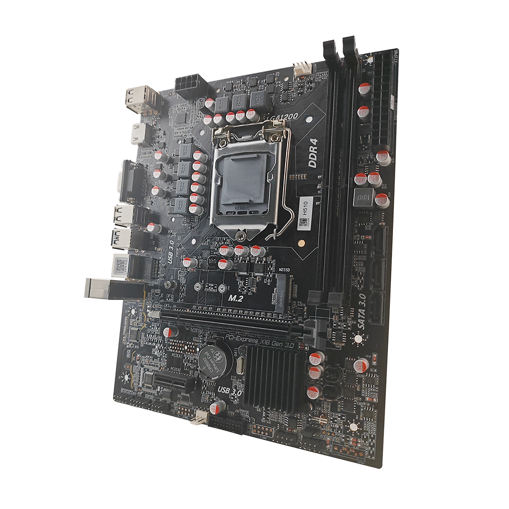 PCWINMAX H510 Chipset LGA1200 VGA+HD Output Micro ATX Mainboard Support Core
