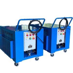 Explosion Proof Refrigerant Recovery System Air Conditioner Ac Recharge Machine