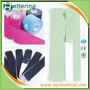 Kinesiology physio therapy tape pre cut shape 25 strips each tape roll