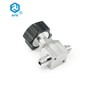 EP Grade Straight Through Diaphragm Valve SS316 Ultrahigh Purity Manual