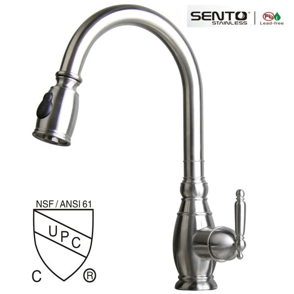 Buy Cupc stainless steel Kitchen cabinet mixer spray out at wholesale prices