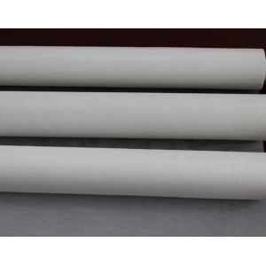 White Yellow Polyester Screen Printing Mesh , Plain Weave Silk Screen Fabric