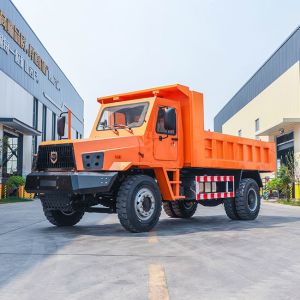 Mining Transport 20 Ton Tipper Truck Underground Vehicle With Canopy Cabin