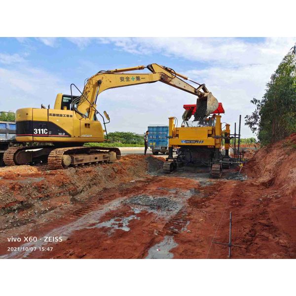 SMC-3200 Slipform Paver 2100mm Width 850mm Depth 6t Weight