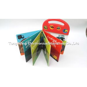 Toy Trucks Button Sound Book , interactive sound books for children