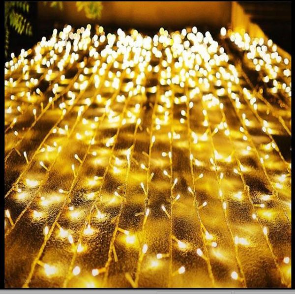 Solar Christmas String Lights 600 LED Gardens Wedding Part Colorful Blue