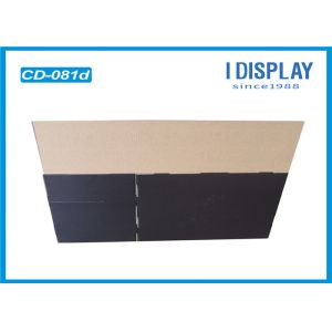 Recyclable Tea Custom Cardboard Counter Displays Racks UV Coating