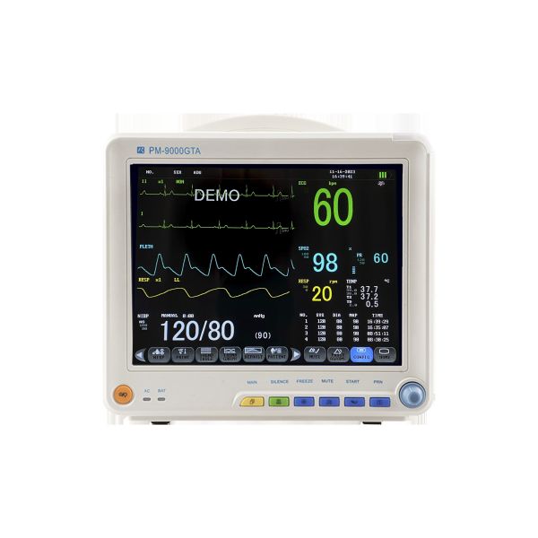 Buy High quality portable ECG ICU monitoring patient monitor 12.1 inch color TFT screen patient monitor at wholesale prices