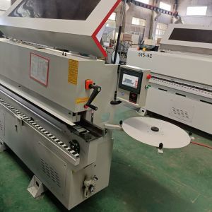 4 Function Automatic Edge Banding Machine With End Trimming