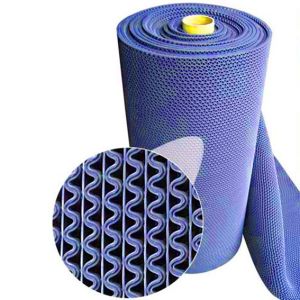 Anti Slip Safety PVC Vinyl Swimming Pool Matting With 5MM S Grip