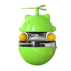 Cat High Interactive Toy With Balls Cat Tumbler Rotating Puzzle Slow Feeder