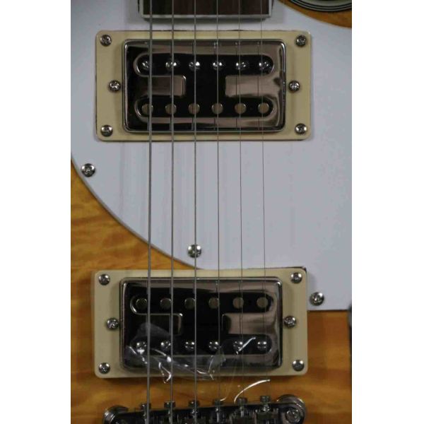 2019 Grand Special F Hole TL Electric Guitar Quilted Maple Abalone Inlay Bigsby Shipping Cost