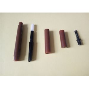 Long Standing Waterproof Eyebrow Pencil Plastic Tube ISO Certification