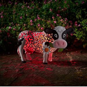 9V 10W Daisy Cow Animal Shaped Solar Garden Lights