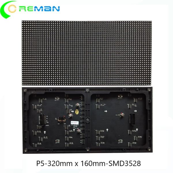 Buy Text Picture P5 LED Screen 320x160 160x160 SMD3528 SMD 32x64 High Brightness at wholesale prices