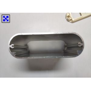 China Sandblasting Silver Anodized Aluminium Profile Enclosures For Mobile Power on sale