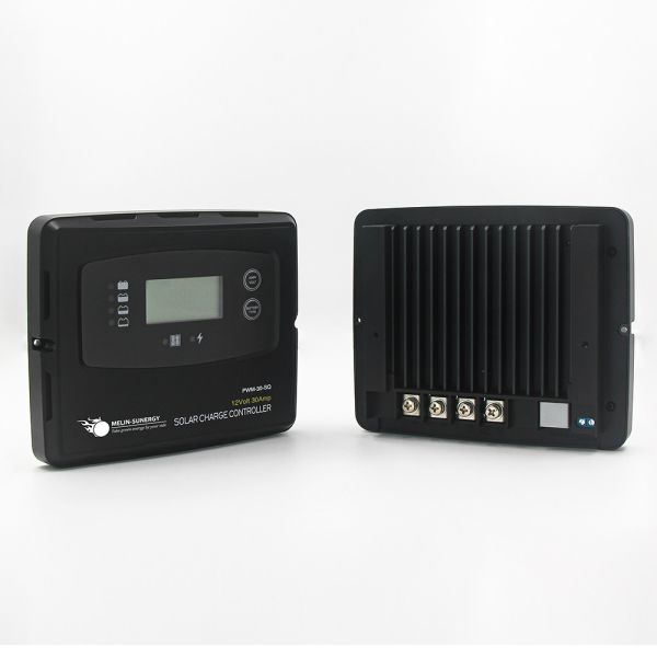 Buy 30 Amp Digital Solar Charge Controller with 50V Input Voltage IP22 Rated and 2 Year Warranty for LiFePO4 Batteries at wholesale prices