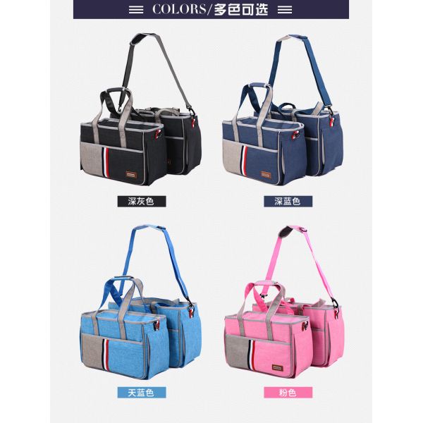 Outdoor Shoulderbag Anti-Resisting Dog Carrier Small Pups Pet Bags
