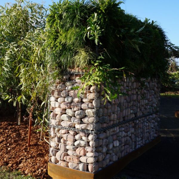Buy DIY Landscape Construction 8mm Galvanised Gabion Baskets at wholesale prices