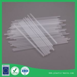 PP food grade Disposable Drinking Straws for juice in transparent color