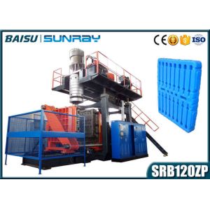 Heavy Duty Plastic Pallet Making Machine , Extruder Blowing Machine Accumulating