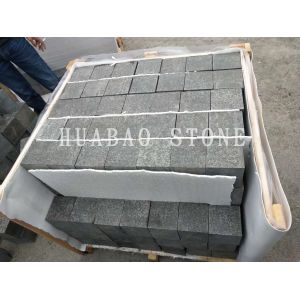 China Black G684 Granite Tiles Flooring Paving Stone Wall Cladding