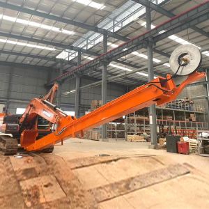 CAT EXCAVATOR Telescopic Boom , Telescopic Dipper Arm 14m