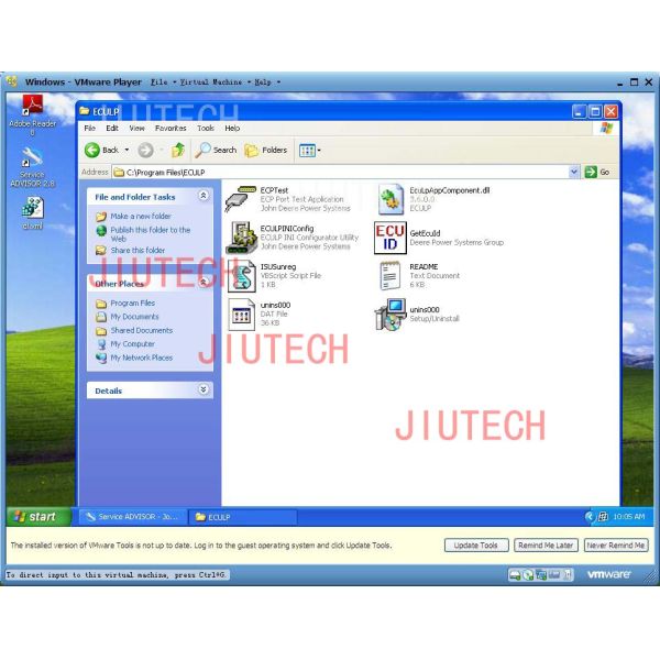Heavy Duty Truck Diagnostic Scanner Service Advisor 2.8 CF