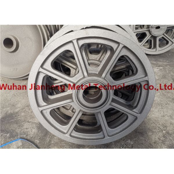 Buy Construction Machines Wheel 500kg Alloy Steel Casting at wholesale prices