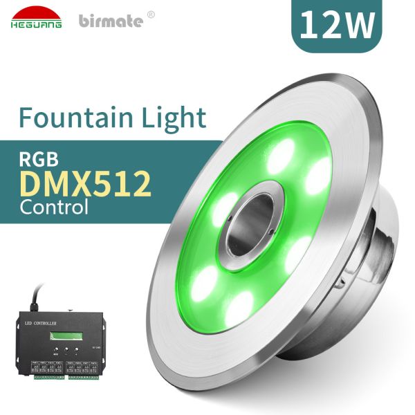 Buy 12W SMD3535 SS316L Rgb Led Fountain Light 350lm DMX Control at wholesale prices