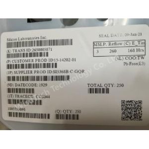 Quality SI5368B-C-GQ Clock Generators Support Products Any-frequency jitter attenuating clock for sale